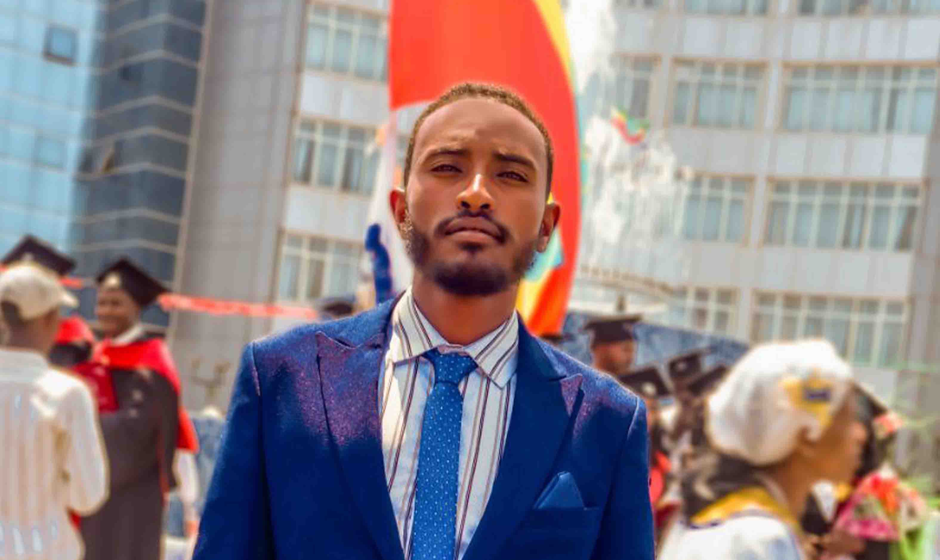 Student Union President, Solomon Teklu