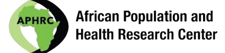 African Population and Health Research Center APHRC logo